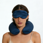U-Shaped Neck Pillow Set Eye Mask for Airplane - Image 2