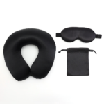 U-Shaped Neck Pillow Set Eye Mask for Airplane - Image 6