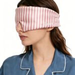 Custom Pure Mulberry Silk Sleeping Mask for Side Sleeper
