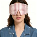 Custom Pure Mulberry Silk Sleeping Mask for Side Sleeper - Image 2
